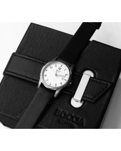 Купить Титановые наручные часы Boccia Titanium 3298-01  в E-mobi