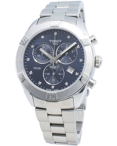 Купить Швейцарские наручные часы Tissot T101.917.11.046.00 с хронографом в E-mobi