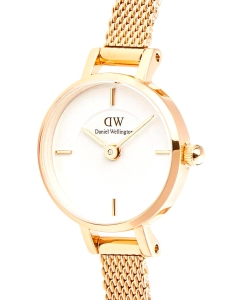 Купить Наручные часы Daniel Wellington Petite Mini 19 Evergold G White  в E-mobi