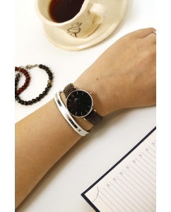 Купить Наручные часы Daniel Wellington Petite 32 York S Black  в E-mobi