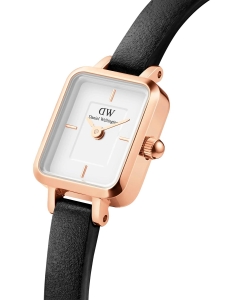 Купить Наручные часы Daniel Wellington Quadro Mini 15.4x18.2 Sheffield RG White  в E-mobi