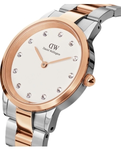 Купить Наручные часы Daniel Wellington Iconic Link Lumine 32 RG/S White  в E-mobi