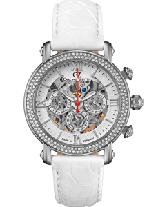 Купить Механические наручные часы Carl von Zeyten CVZ0062WH в E-mobi