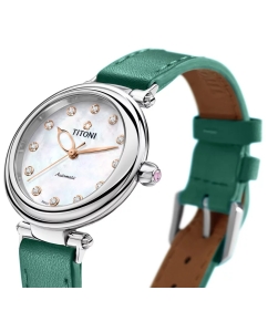 Купить Швейцарские механические наручные часы Titoni 23978-S-STG-622  в E-mobi