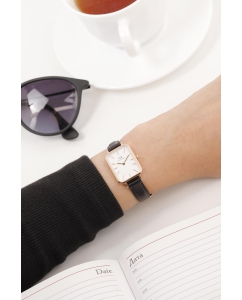Купить Наручные часы Daniel Wellington Quadro 20X26 Pressed Sheffield RG White  в E-mobi