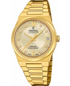 Купить Швейцарские механические наручные часы Festina F20033/2 в E-mobi