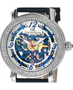 Купить Механические наручные часы Carl von Zeyten CVZ0061BL  в E-mobi