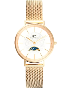 Купить Наручные часы Daniel Wellington Petite Moonphase 32 Evergold G White в E-mobi