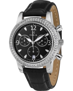 Купить Российские серебряные наручные часы NIKA 1807.2.9.54H.6 с хронографом в E-mobi