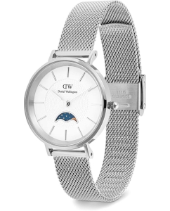 Купить Наручные часы Daniel Wellington Petite Moonphase 32 Sterling S White  в E-mobi