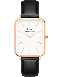 Купить Наручные часы Daniel Wellington Quadro 29x36.5 Pressed Sheffield RG White в E-mobi