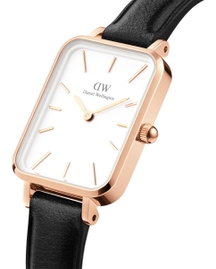 Купить Наручные часы Daniel Wellington Quadro 29x36.5 Pressed Sheffield RG White  в E-mobi