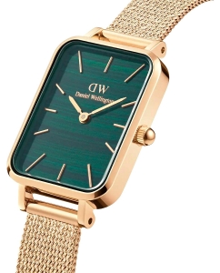 Купить Наручные часы Daniel Wellington Quadro 20X26 Pressed Evergold G Green  в E-mobi