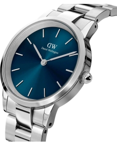 Купить Наручные часы Daniel Wellington Iconic Link Arctic 28 S Blue  в E-mobi