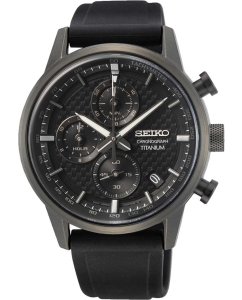 Купить Японские титановые наручные часы Seiko SSB393 с хронографом в E-mobi