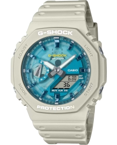 Купить Японские наручные часы Casio G-SHOCK GA-2100AS-5A с хронографом в E-mobi