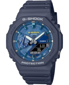 Купить Японские наручные часы Casio G-SHOCK GA-2100AS-2A с хронографом в E-mobi