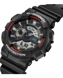 Купить Японские наручные часы Casio G-SHOCK GA-110RL-1A с хронографом  в E-mobi