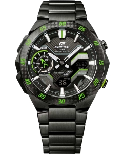 Купить Японские наручные часы Casio Edifice ECB-2200RC-1A3 с хронографом  в E-mobi