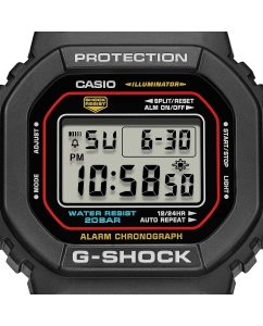 Купить Японские наручные часы Casio G-SHOCK DW-5600RL-1 с хронографом  в E-mobi