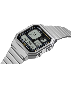 Купить Японские наручные часы Casio Vintage A130WE-1A с хронографом  в E-mobi