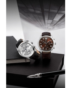 Купить Российские серебряные наручные часы NIKA 1899.0.9.61A.B с хронографом  в E-mobi