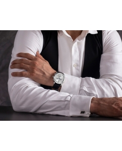 Купить Российские серебряные наручные часы NIKA 1899.0.9.21A.B с хронографом  в E-mobi