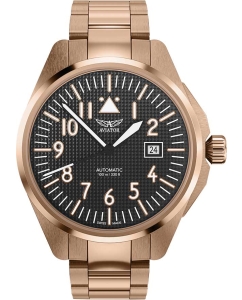 Купить Швейцарские механические наручные часы Aviator V.3.39.2.339.5 в E-mobi