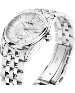 Купить Швейцарские механические наручные часы Titoni 83709-S-500  в E-mobi