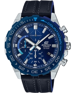 Купить Японские наручные часы Casio Edifice EFR-566BL-2AVUEF с хронографом в E-mobi