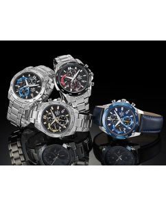Купить Японские наручные часы Casio Edifice EFR-557BL-2A с хронографом  в E-mobi