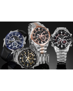 Купить Японские наручные часы Casio Edifice ERA-600D-1A9 с хронографом  в E-mobi