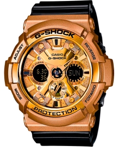 Купить Японские наручные часы Casio G-SHOCK GA-200GD-9B2 с хронографом в E-mobi