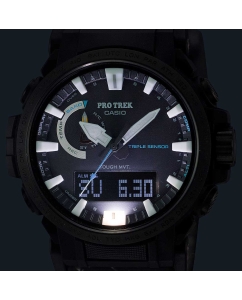 Купить Японские наручные часы Casio Pro Trek PRW-61NJ-1 с хронографом  в E-mobi