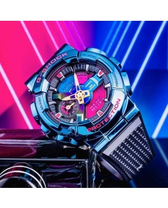 Купить Японские наручные часы Casio G-SHOCK GM-110SN-2A с хронографом  в E-mobi