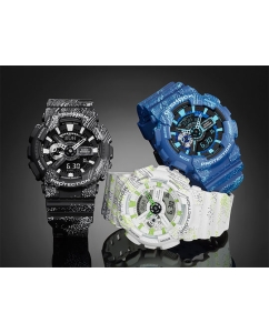 Купить Японские наручные часы Casio G-SHOCK GA-110TX-1A с хронографом  в E-mobi