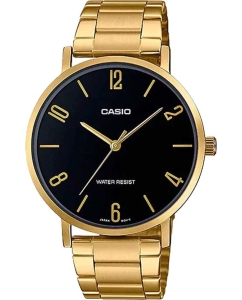 Купить Японские наручные часы Casio Collection MTP-VT01G-1B2 в E-mobi