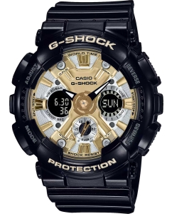 Купить Японские наручные часы Casio G-SHOCK GMA-S120GB-1A с хронографом в E-mobi
