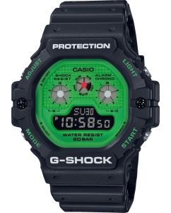Купить Японские наручные часы Casio G-SHOCK DW-5900RS-1ER с хронографом в E-mobi