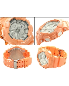 Купить Японские наручные часы Casio G-SHOCK GA-110SG-4A с хронографом  в E-mobi