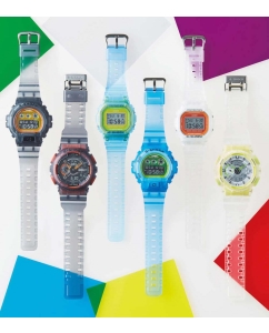 Купить Японские наручные часы Casio DW-6900LS-1ER с хронографом  в E-mobi