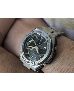 Купить Японские наручные часы Casio G-SHOCK GST-W110D-1A9 с хронографом  в E-mobi