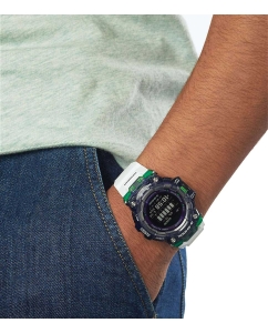 Купить Японские спортивные наручные часы Casio G-SHOCK GBD-100SM-1A7ER с хронографом  в E-mobi