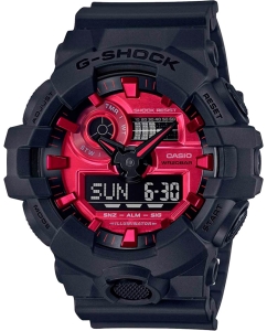 Купить Японские наручные часы Casio G-SHOCK GA-700AR-1AER с хронографом в E-mobi