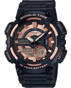 Купить Японские наручные часы Casio Collection AEQ-110W-1A3 с хронографом в E-mobi