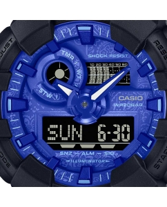 Купить Японские наручные часы Casio G-SHOCK GA-700BP-1A с хронографом  в E-mobi