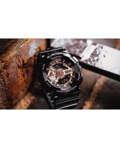 Купить Японские наручные часы Casio G-SHOCK GA-110MMC-1AER с хронографом  в E-mobi