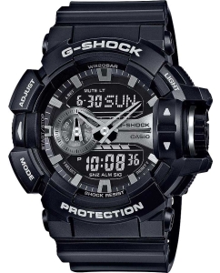 Купить Японские наручные часы Casio G-SHOCK GA-400GB-1A с хронографом в E-mobi