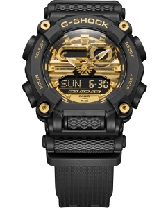 Купить Японские наручные часы Casio G-SHOCK GA-900AG-1AER с хронографом  в E-mobi