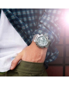 Купить Японские наручные часы Casio G-SHOCK GM-110SCM-1AER с хронографом  в E-mobi